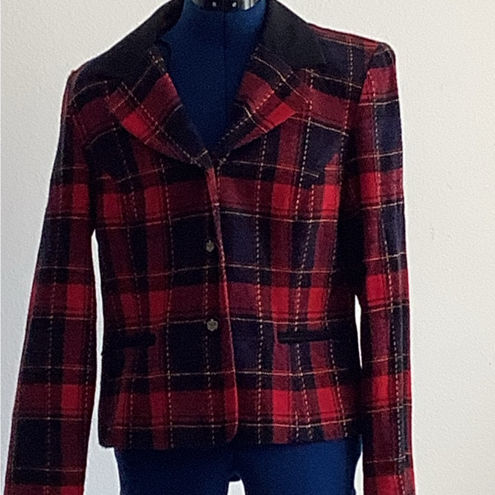 Vintage Dani Max Plaid jacket